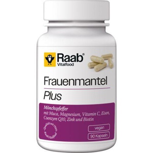 Raab Vitalfood Frauenmantel Mönchspfeffer Kapseln, 90 St Kapseln Produktbild