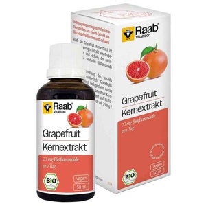 RAAB Vitalfood Grapefruit Kernextrakt Bio flüssig Produktbild
