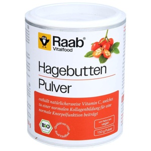 RAAB Vitalfood Hagebutte Bio Pulver Produktbild