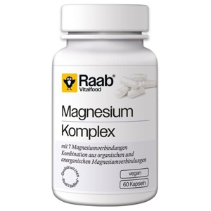 Raab Vitalfood Magnesium Komplex Kapseln, 60 St Kapseln Produktbild