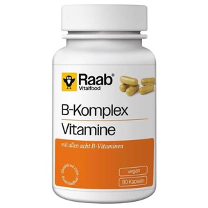 Raab Vitalfood Vitamin B-Komplex Kapseln, 90 St Kapseln Produktbild