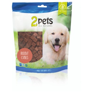 Rabbit Cubes hundgodis - 100 g produkt bild