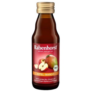 Rabenhorst Apfel Mango Bio mini Saft, 125 ml Saft Produktbild