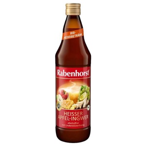 Rabenhorst heißer Apfel-Ingwer Bio Saft, 700 ml Saft Produktbild