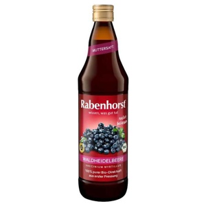 Rabenhorst Heidelbeer Muttersaft Bio, 700 ml Saft Produktbild