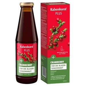 Rabenhorst Cranberry Plus Saft, 450 ml Saft Produktbild