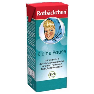 Rabenhorst Rotbäckchen Kleine Pause Bio Saft Tetra, 200 ml Saft Produktbild