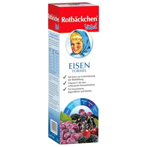 RABENHORST Rotbäckchen Vital Eisen Formel Saft Produktbild