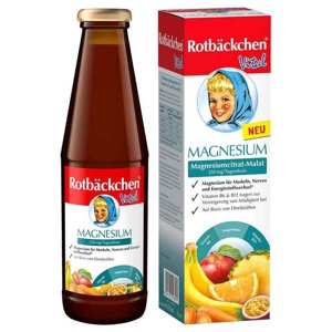 Rabenhorst Rotbäckchen Vital Magnesium Saft, 450 ml Saft Produktbild
