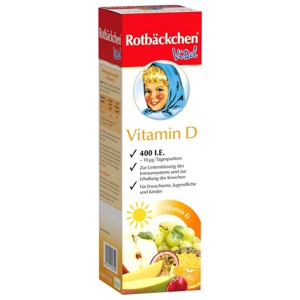 RABENHORST Rotbäckchen Vital Vitamin D 400 I.E. Produktbild