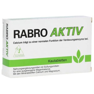 Rabro Aktiv Kautabletten, 105 St Kautabletten Produktbild