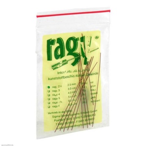 Ragy Interdentalbürsten 2 1 / 2 rot, 10 St Zahnbürste Produktbild