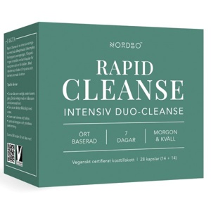 Nordbo Rapid Cleanse 28 kapsler produktbillede
