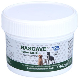 Rascave hepar mite Kautabletten für Hunde, 90 St Kautabletten Produktbild