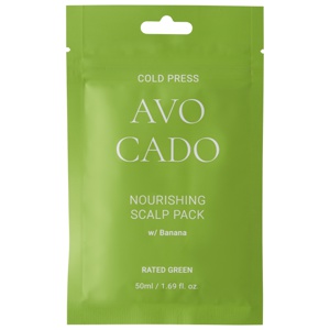 Rated Green Cold Press Avocado Nourishing Scalp Pack w/ Banana 50ml produktbilde