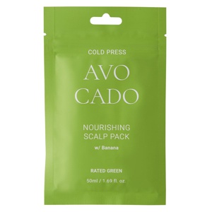 Rated Green Cold Press Avocado Nourishing Scalp Pack With Banana produktbillede