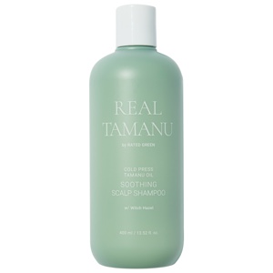 Rated Green Cold Pressed Tamanu Oil Soothing Scalp Shampoo, 400 ml produktbilde