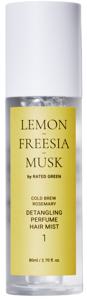 Rated Green Detangling Perfume Hair Mist 1 Lemon-Freesia-Musk produkt bild