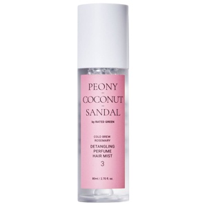 Rated Green Detangling Perfume Hair Mist 3 Peony Coconut Sandal 8 produktbillede