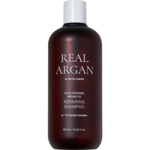 Rated Green Real Argan Cold Pressed Argan Oil Repairing Shampoo 400 ml Produktbild