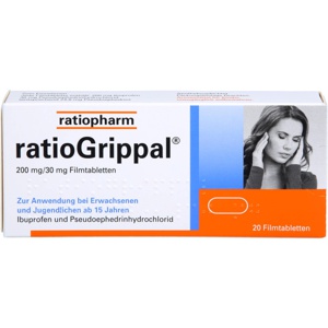RATIOGRIPPAL 200 mg/30 mg Filmtabletten Produktbild