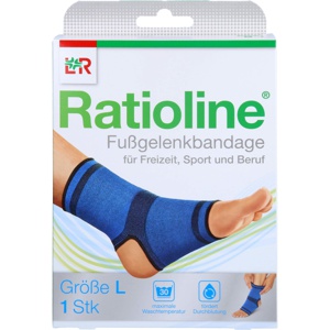 RATIOLINE active Fußgelenkbandage Gr.L Produktbild