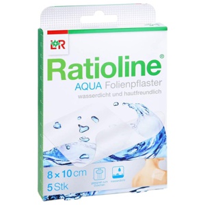 RATIOLINE aqua Duschpflaster 8x10 cm Produktbild