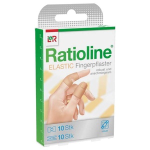 Ratioline elastic Fingerspezialverband in 2 Größen, 20 St Verband Produktbild