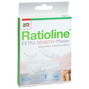 RATIOLINE EXTRA SENSITIV Pflaster 2 Größen Produktbild