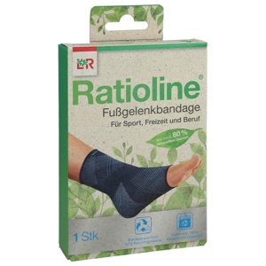 RATIOLINE Fußgelenkbandage Gr.S Produktbild