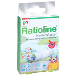 Ratioline Kinderpflaster 6 x 10 cm 10 St Pflaster Produktbild