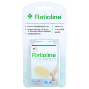 RATIOLINE protect Blasenpflaster 4,2x6,8 cm Produktbild