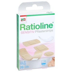 RATIOLINE sensitive Pflasterstrips in 4 Größen Produktbild