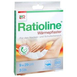 RATIOLINE Wärmepflaster Nacken/Schulter 9x29 cm Produktbild