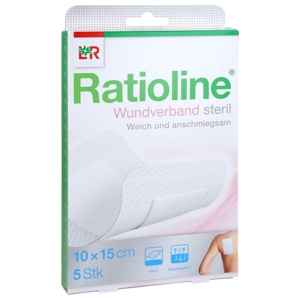 RATIOLINE Wundverband 15x10 cm steril Produktbild