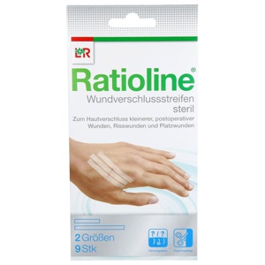 RATIOLINE Wundverschlussstreifen steril 2 Größen Produktbild