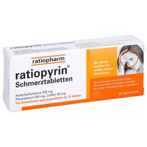 RATIOPYRIN Schmerztabletten Produktbild