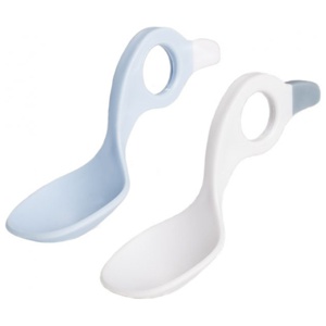 Rätt Start I Can Spoon 2-pack Vit/Ljusblå produkt bild