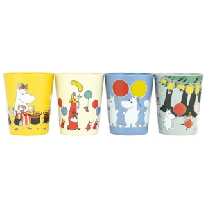 Rätt Start Mumin Festligheter Samlarkoppar 4-pack produkt bild
