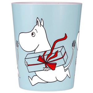 Rätt Start Mumin Picknick Tumblermugg blå produkt bild