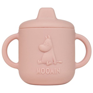Moomin silikonmugg nyponrosa produkt bild