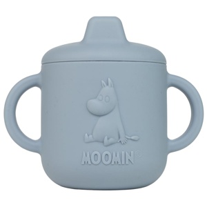 Moomin silikonmugg ljusblå produkt bild