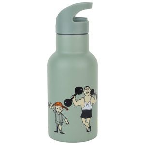 Rätt Start Pippi Cirkus Vattenflaska Grön 340 ml produkt bild