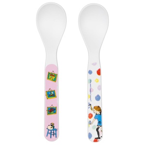 Rätt Start Pippi Födelsedag Skedar 2-pack produkt bild