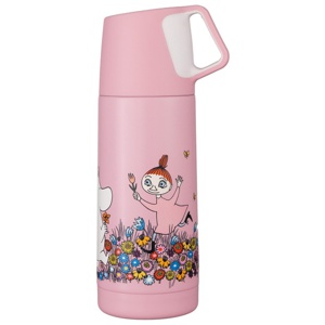 Rätt Start termos Mumin Äng rosa 350 ml produkt bild