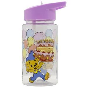 Rätt Start vattenflaska i plast Bamse kalas produkt bild