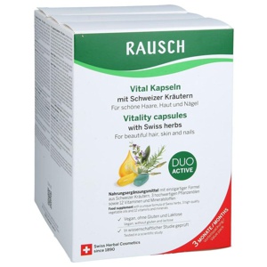 RAUSCH Vital Kapseln mit Schweizer Kräutern 3X30X2 St Kapseln Produktbild