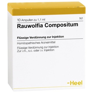 RAUWOLFIA COMPOSITUM Ampullen Produktbild