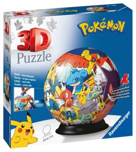 Ravensburger Pokémon 3D Pusselboll (72-bitar) produkt bild