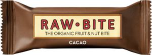 Rawbite Raw Frukt- & Nötbar Kakao 50 g produkt bild